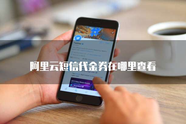 阿里云短信代金券在哪里查看