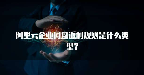 阿里云企业网盘返利规则是什么类型？