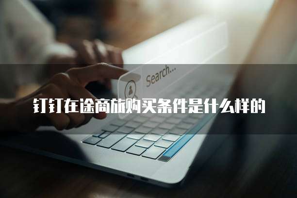 钉钉在途商旅购买条件是什么样的