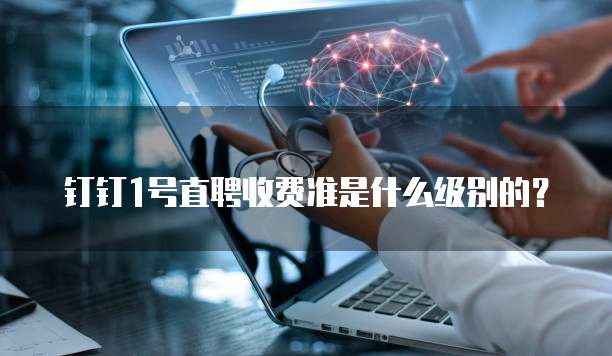 钉钉1号直聘收费准是什么级别的?