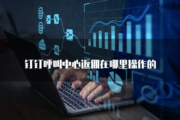 钉钉呼叫中心返佣在哪里操作的