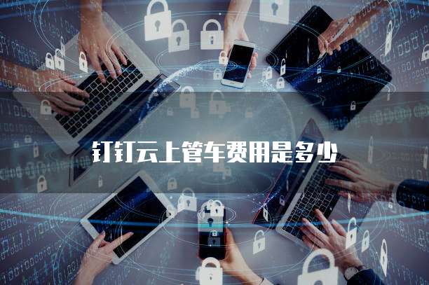 钉钉云上管车费用是多少