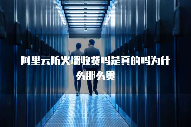 阿里云防火墙收费吗是真的吗为什么那么贵