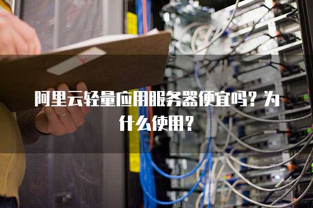 阿里云轻量应用服务器便宜吗?为什么使用?
