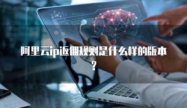 阿里云ip返佣规则是什么样的版本?