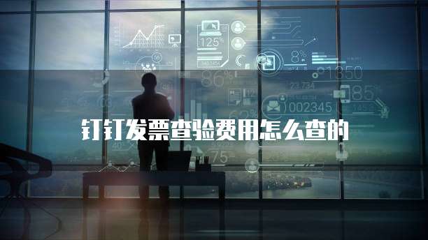 钉钉发票查验费用怎么查的
