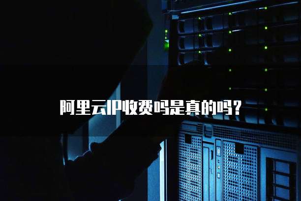 阿里云IP收费吗是真的吗?