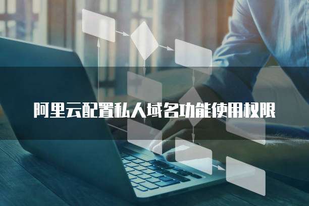 阿里云配置私人域名功能使用权限