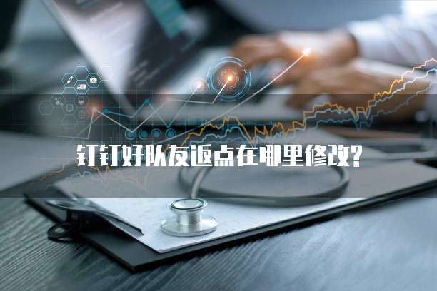 钉钉好队友返点在哪里修改?