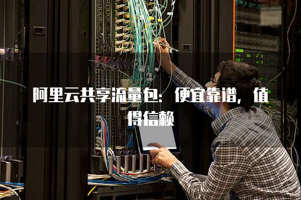 阿里云共享流量包:便宜靠谱,值得信赖