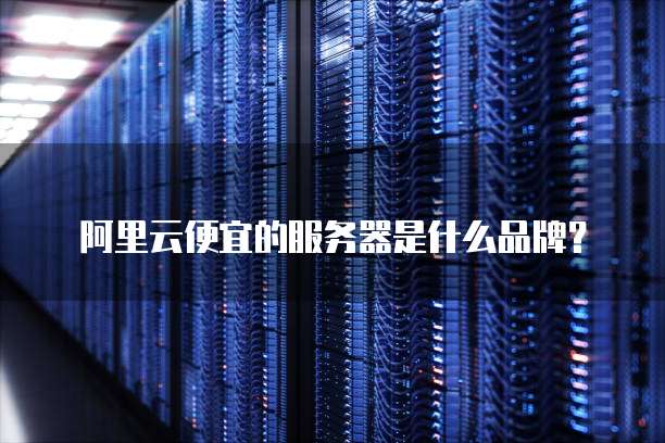 阿里云便宜的服务器是什么品牌?