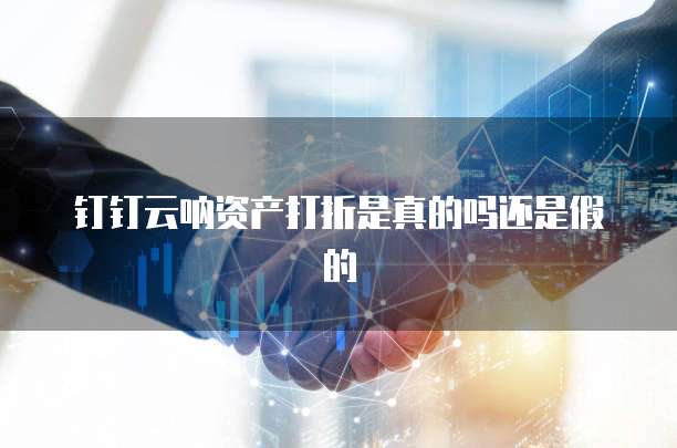钉钉云呐资产打折是真的吗还是假的
