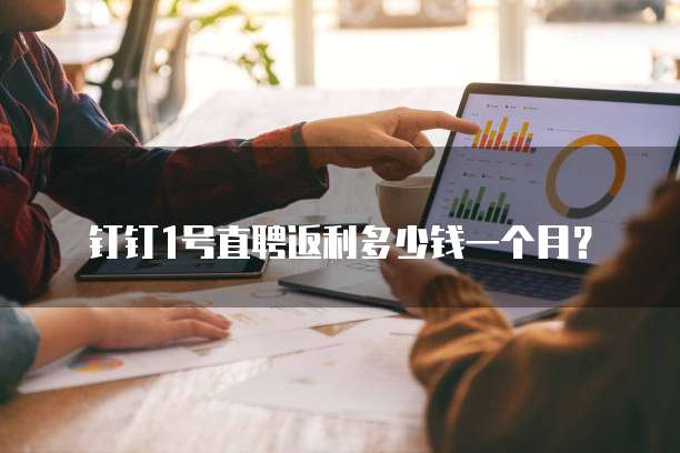 钉钉1号直聘返利多少钱一个月？