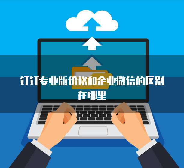 钉钉专业版价格和企业微信的区别在哪里