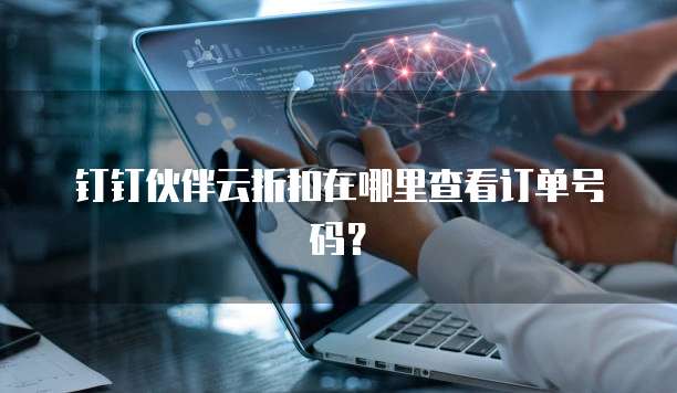 钉钉伙伴云折扣在哪里查看订单号码?