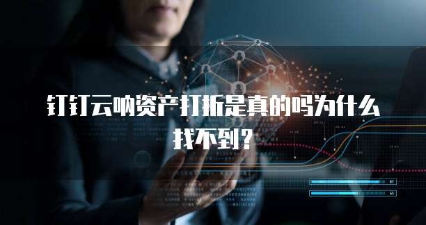钉钉云呐资产打折是真的吗为什么找不到?