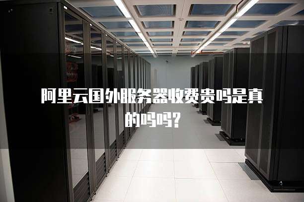 阿里云国外服务器收费贵吗是真的吗吗?