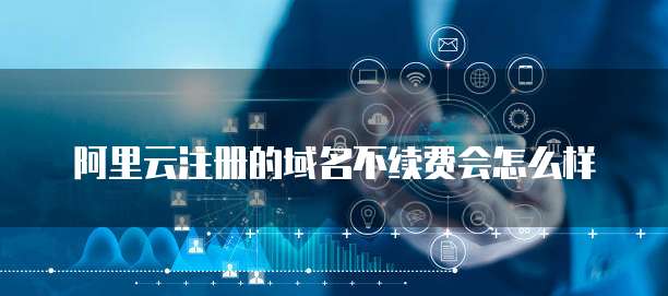 阿里云注册的域名不续费会怎么样