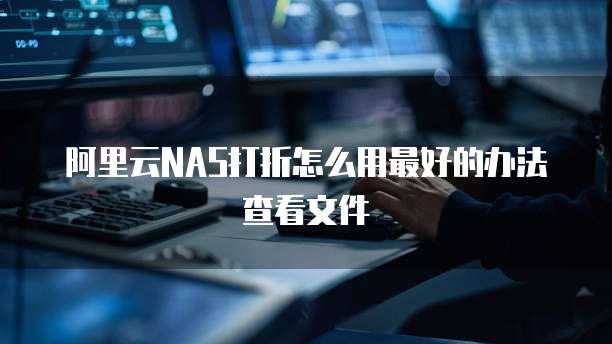 阿里云NAS打折怎么用最好的办法查看文件