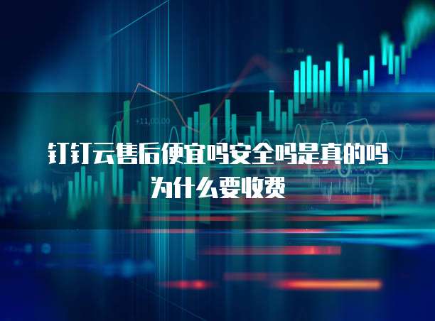 钉钉云售后便宜吗安全吗是真的吗为什么要收费
