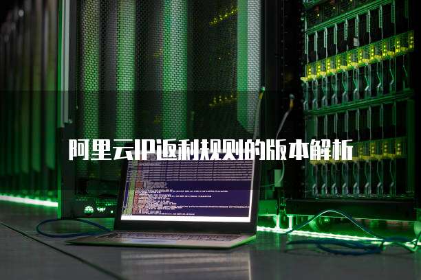 阿里云IP返利规则的版本解析