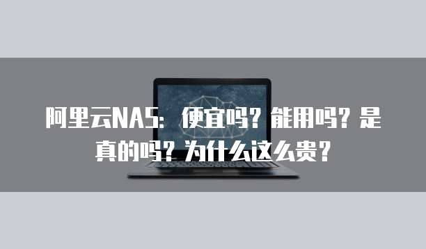 阿里云NAS:便宜吗?能用吗?是真的吗?为什么这么贵?