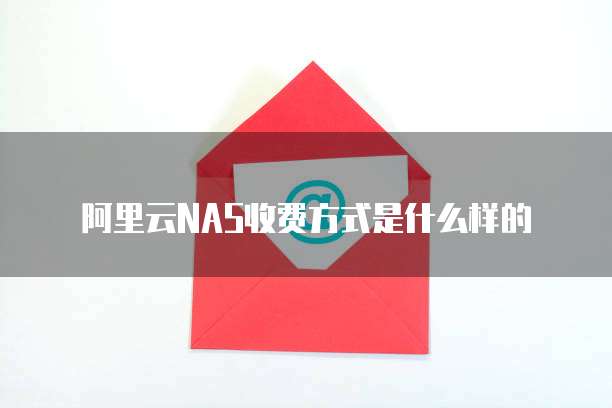 阿里云NAS收费方式是什么样的