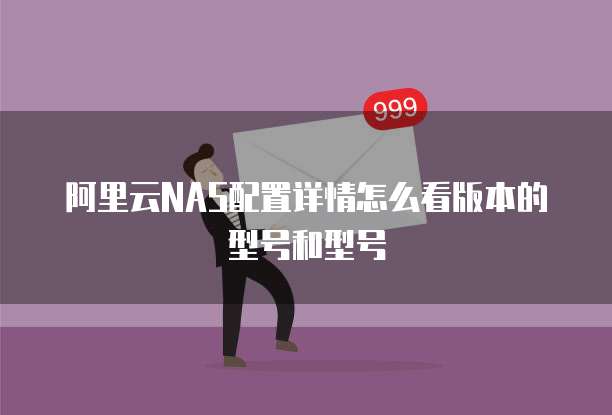 阿里云NAS配置详情怎么看版本的型号和型号
