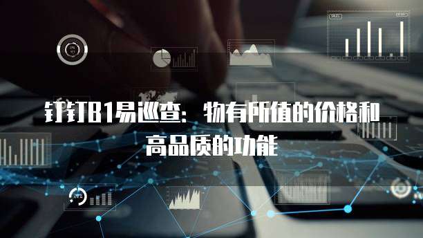 钉钉B1易巡查：物有所值的价格和高品质的功能