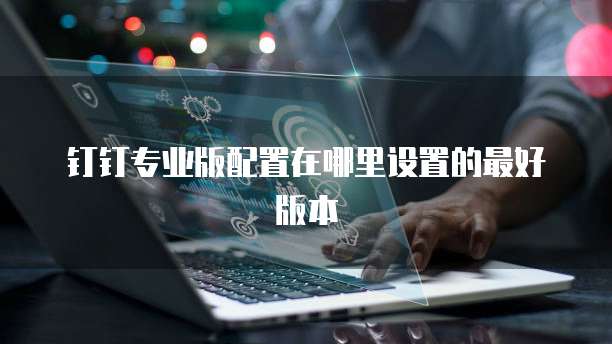 钉钉专业版配置在哪里设置的最好版本
