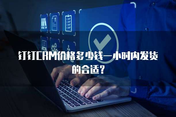 钉钉CRM价格多少钱一小时内发货的合适？