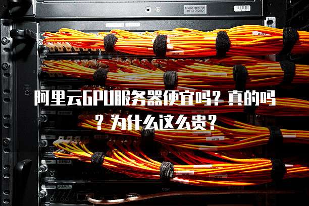 阿里云GPU服务器便宜吗?真的吗?为什么这么贵?