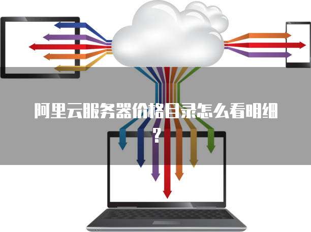阿里云服务器价格目录怎么看明细?