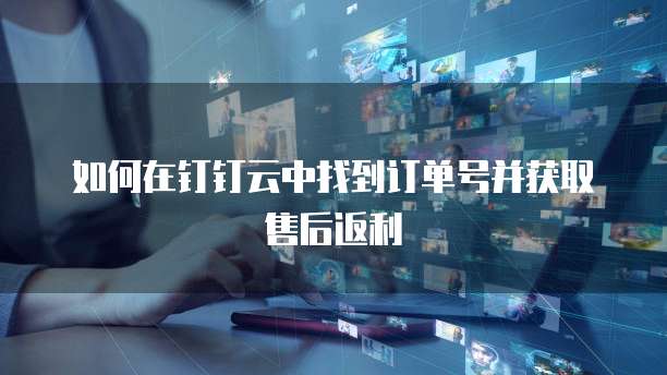 如何在钉钉云中找到订单号并获取售后返利