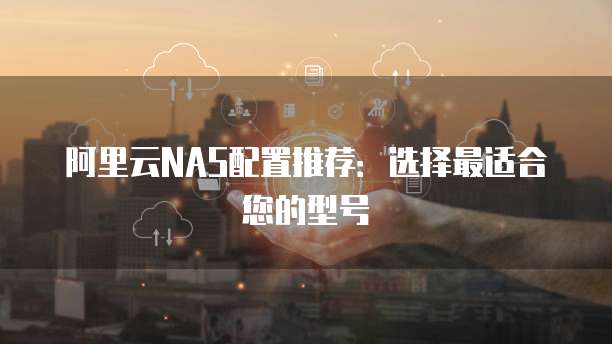 阿里云NAS配置推荐:选择最适合您的型号