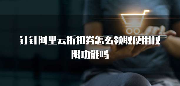 钉钉阿里云折扣券怎么领取使用权限功能吗