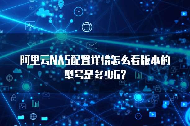 阿里云NAS配置详情怎么看版本的型号是多少G?