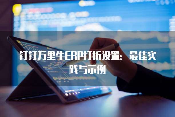 钉钉万里牛ERP打折设置：最佳实践与示例
