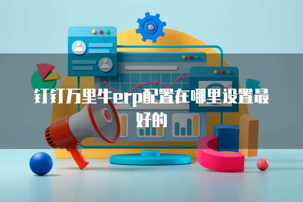 钉钉万里牛erp配置在哪里设置最好的