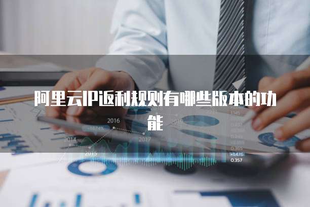 阿里云IP返利规则有哪些版本的功能