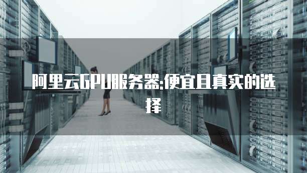 阿里云GPU服务器:便宜且真实的选择