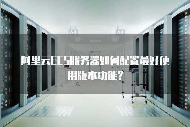 阿里云ECS服务器如何配置最好使用版本功能?