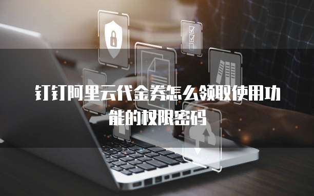 钉钉阿里云代金券怎么领取使用功能的权限密码
