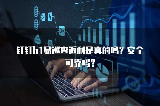 钉钉b1易巡查返利是真的吗?安全可靠吗?