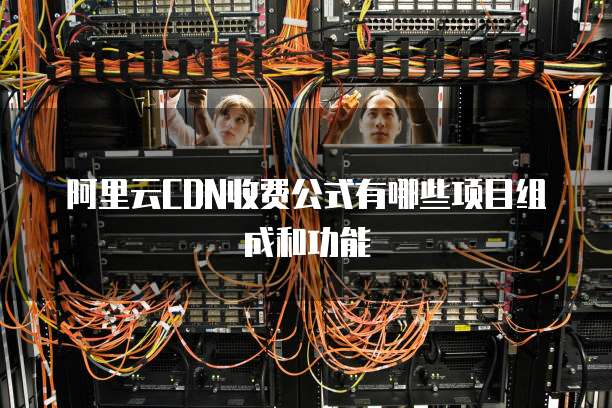 阿里云CDN收费公式有哪些项目组成和功能