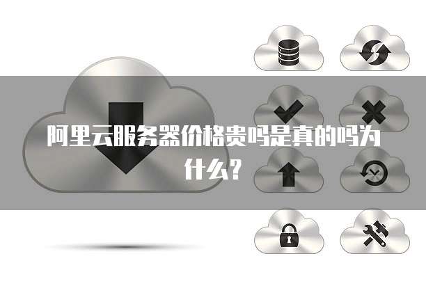 阿里云服务器价格贵吗是真的吗为什么?
