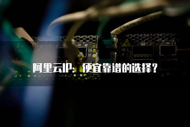 阿里云IP：便宜靠谱的选择？