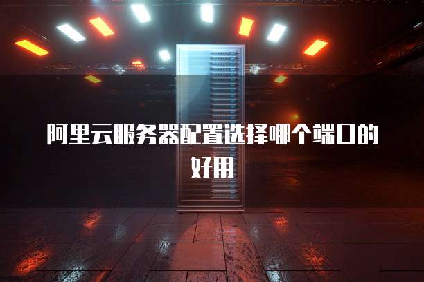 阿里云服务器配置选择哪个端口的好用