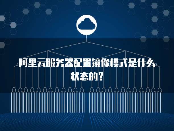 阿里云服务器配置镜像模式是什么状态的?