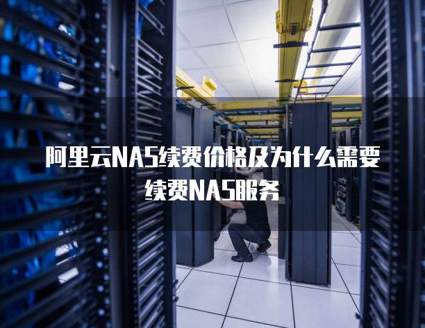 阿里云NAS续费价格及为什么需要续费NAS服务